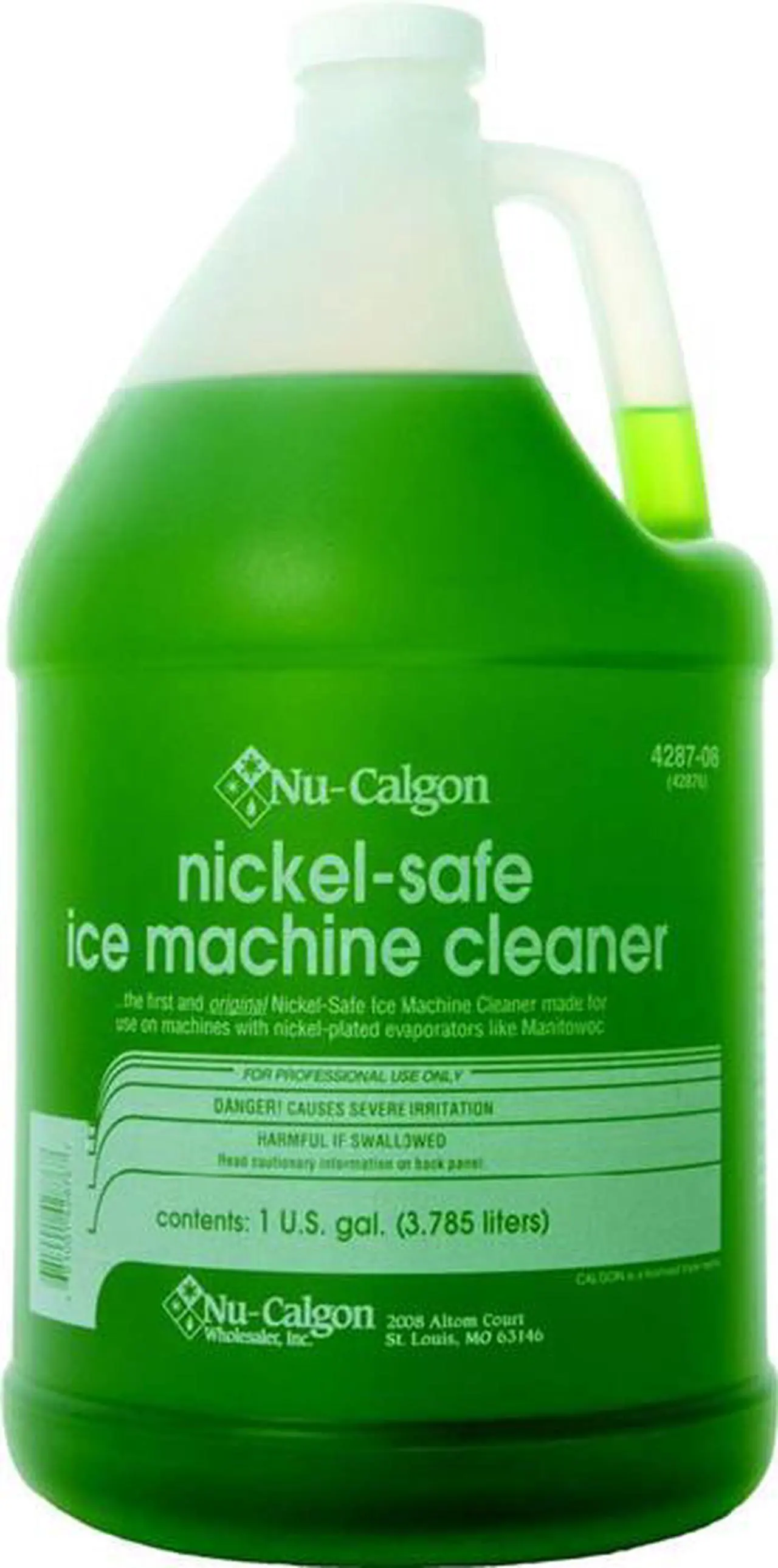 Alt view image 3 of 5 - NU-CALGON 4287-08 Ice Machine Cleaner,1 gal.,Green