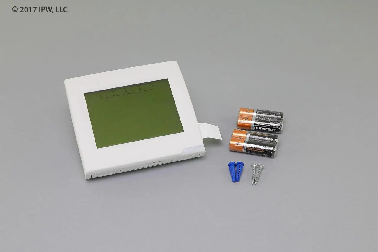 Alt view image 6 of 14 - Honeywell TH8110R1008 VisionPRO 8000 Arctic White Touch Screen Programmable Thermostat, 18 To 30 VAC/750 mV