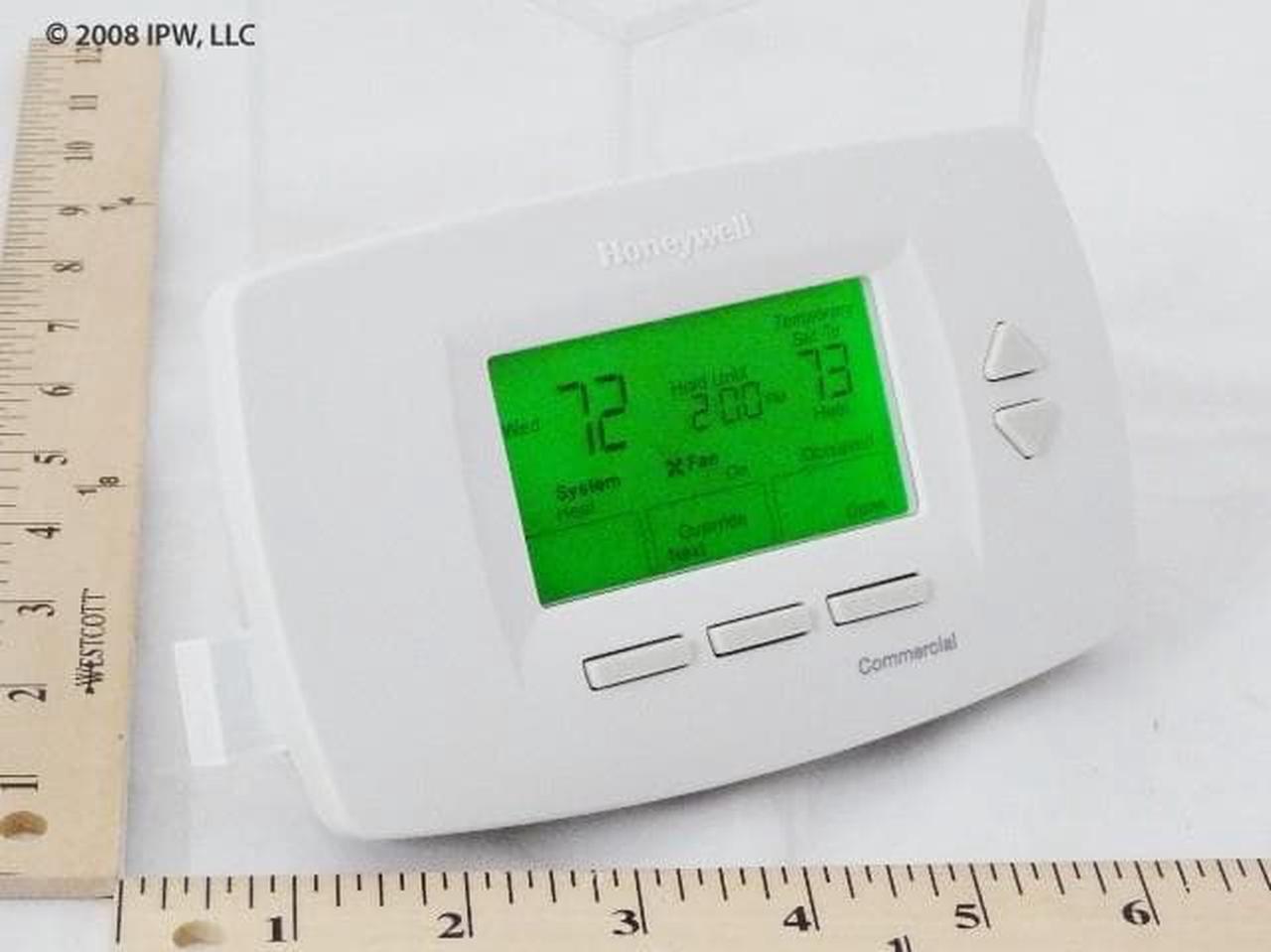 Alt view image 6 of 8 - Honeywell CommercialPro 7000 Programmable MultiStage Thermostat