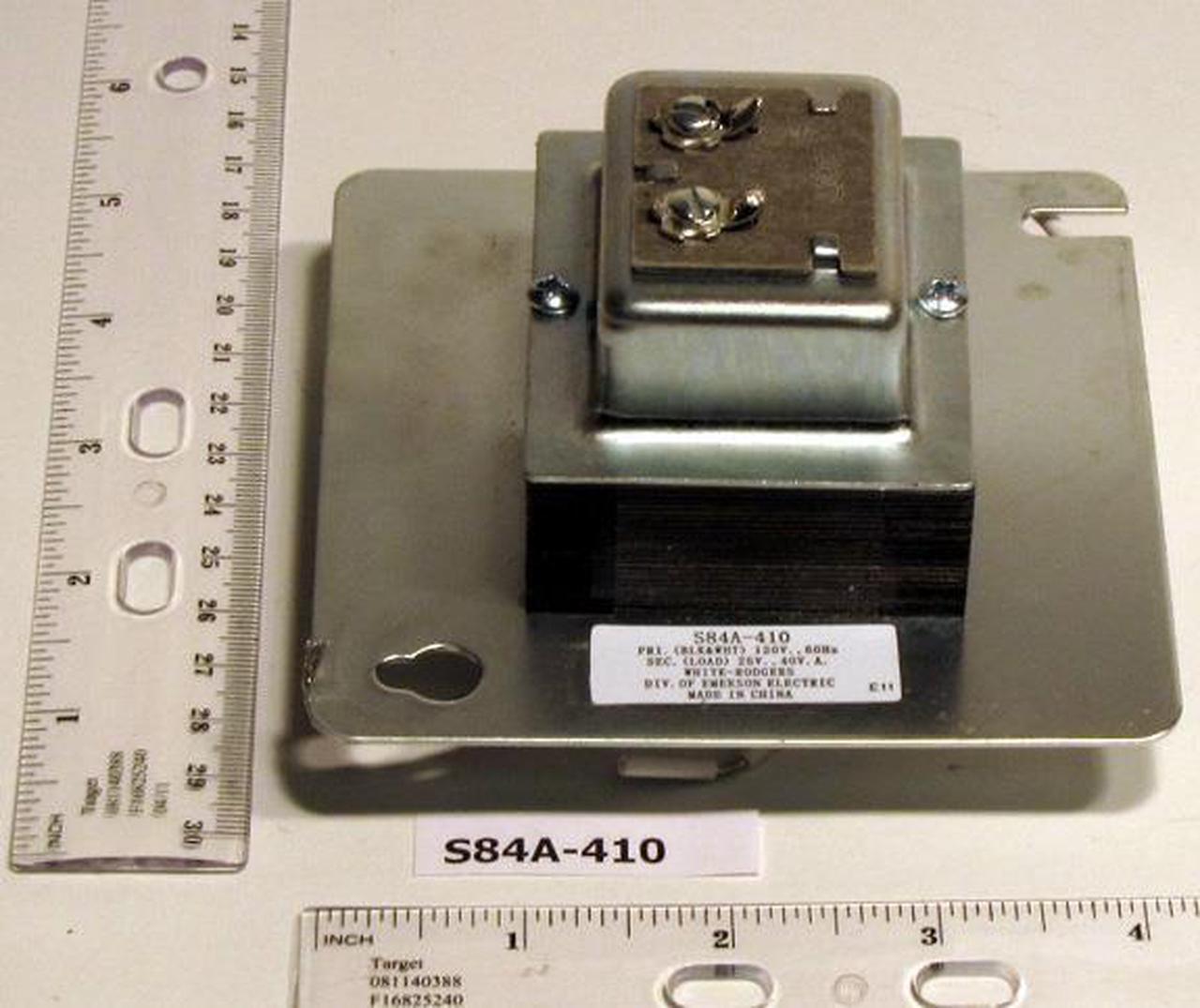 Alt view image 3 of 4 - WHITE-RODGERS S84A410S1 Class 2 Transformer, 40 VA, Not Rated, 150°C, 25V AC,