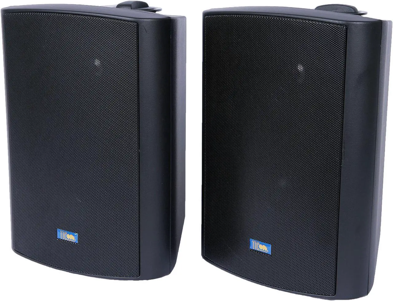 Main image of TIC ASP120-B 6.5" Weather-Resistant Outdoor Patio Speakers with 70v Switch (Pair) - Black