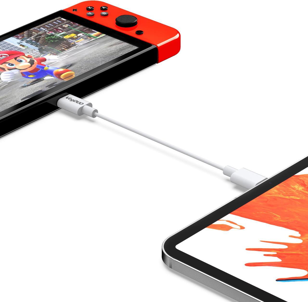 Alt view image 2 of 2 - VOGDUO USB-C to USB-C short cable- 4 inches, travel friendly and pocket friendly, compatible with Samsung Galaxy, Google Pixel, and laptops with USB-C port.