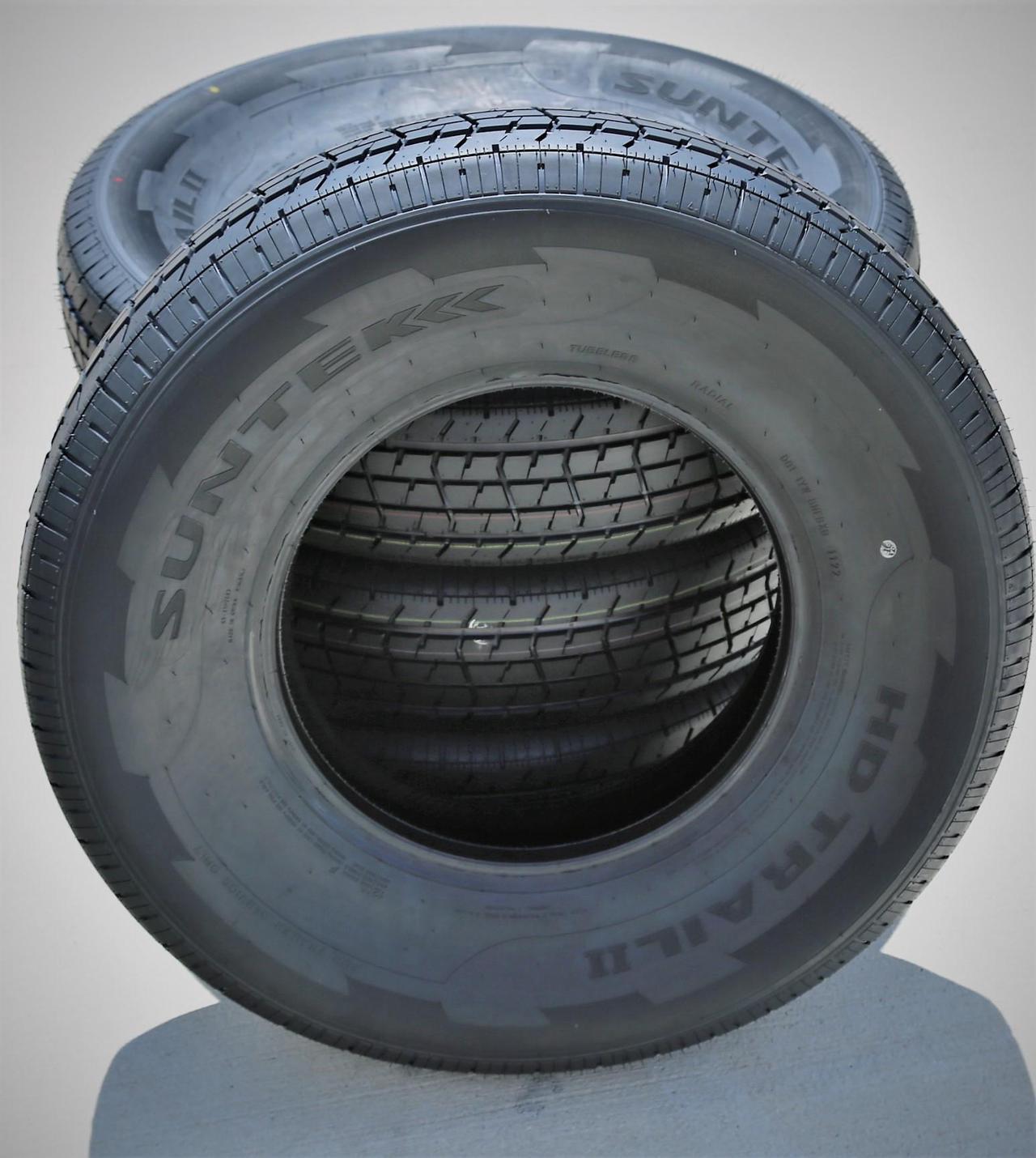 Alt view image 4 of 7 - 205/75R14 105/101M D (8 Ply) - Suntek HD Trail 2 Highway All Season Tire