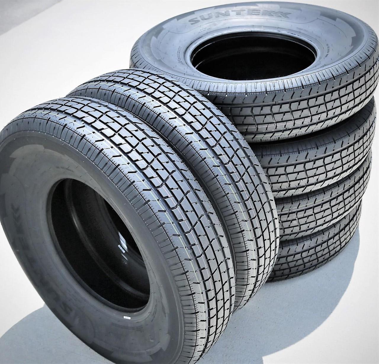 Alt view image 7 of 7 - 205/75R14 105/101M D (8 Ply) - Suntek HD Trail 2 Highway All Season Tire