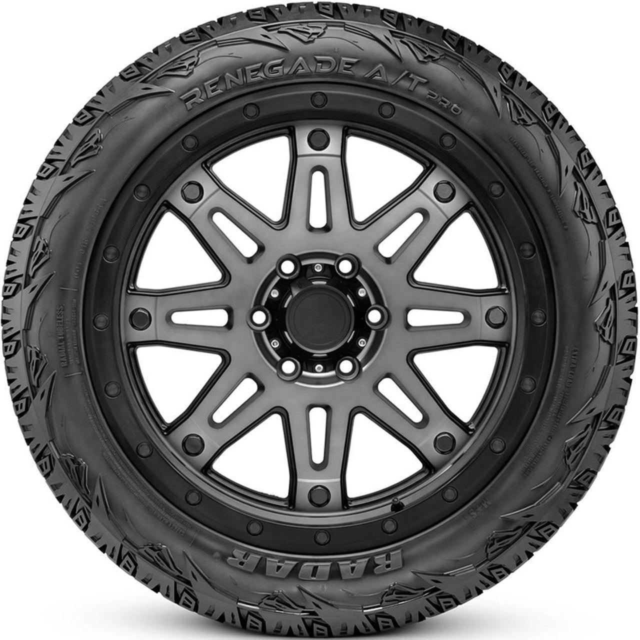 Alt view image 3 of 3 - 33X12.50R17 120R E (10 Ply) - Radar Renegade A/T Pro All-Terrain Tire
