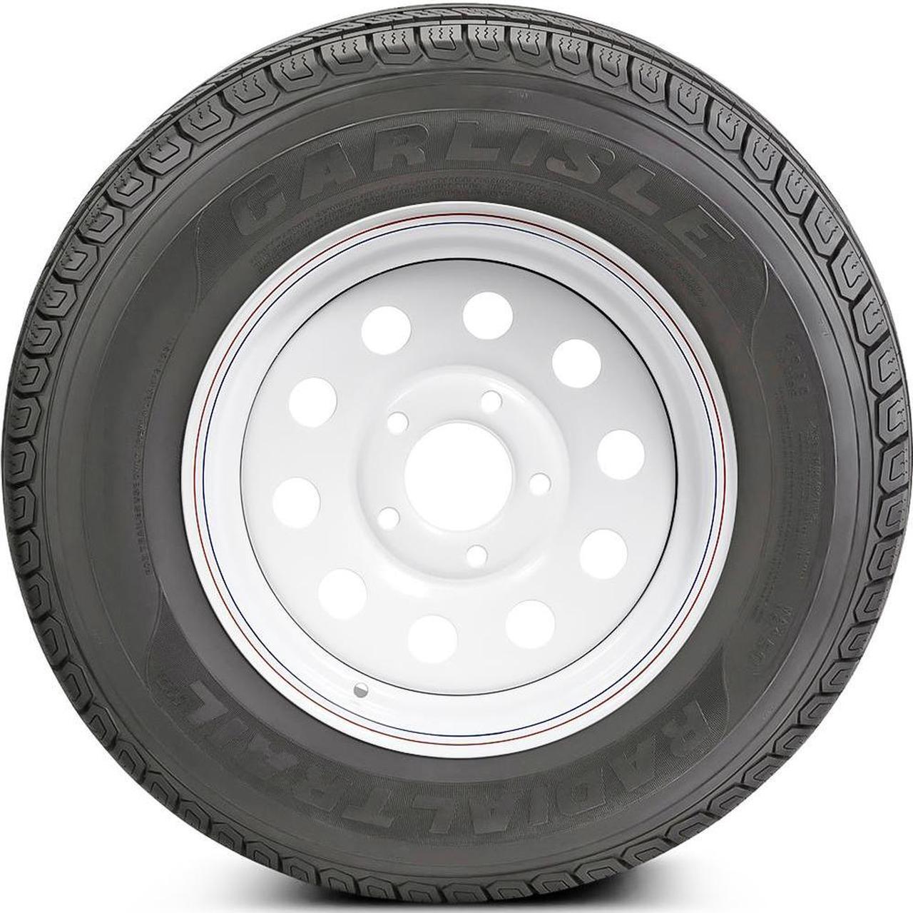 Alt view image 11 of 12 - New Carlisle Radial Trail HD Trailer Tire Only ST175/80R13 175 80 13 8PR LRD