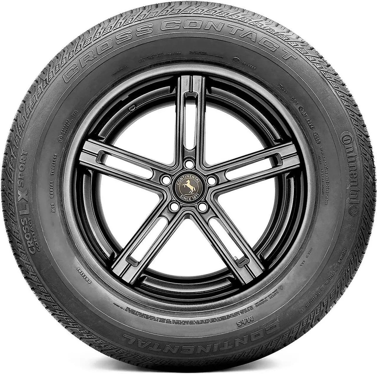 Alt view image 7 of 7 - 265/45R21 104V - Continental CrossContact LX Sport Touring All Season Tire