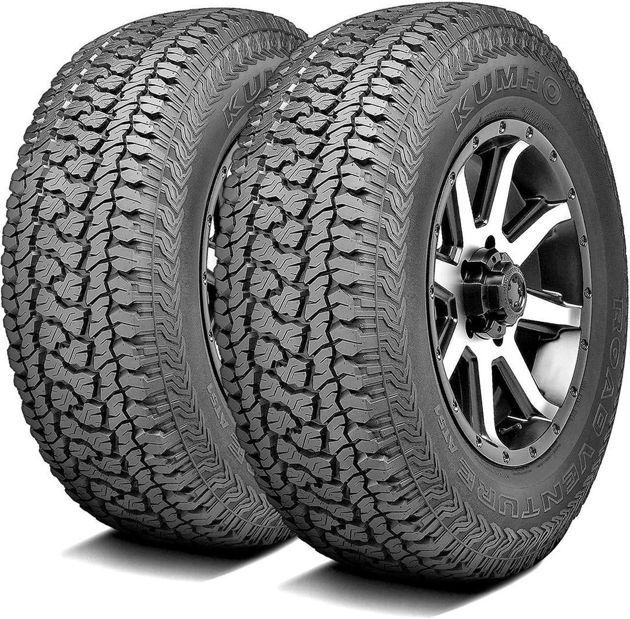 Alt view image 4 of 5 - Kumho Road Venture AT51 All-Terrain Tire - LT275/65R20 126/123R E (10 Ply)