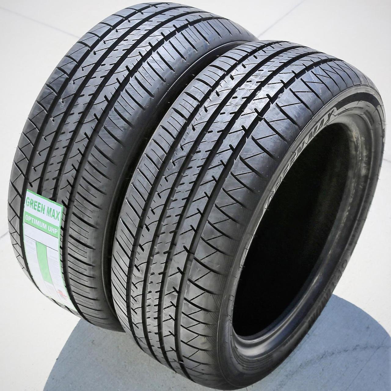 Alt view image 3 of 7 - 215/40R18 89Y XL - Green Max Optimum UHP High Performance All Season Tire