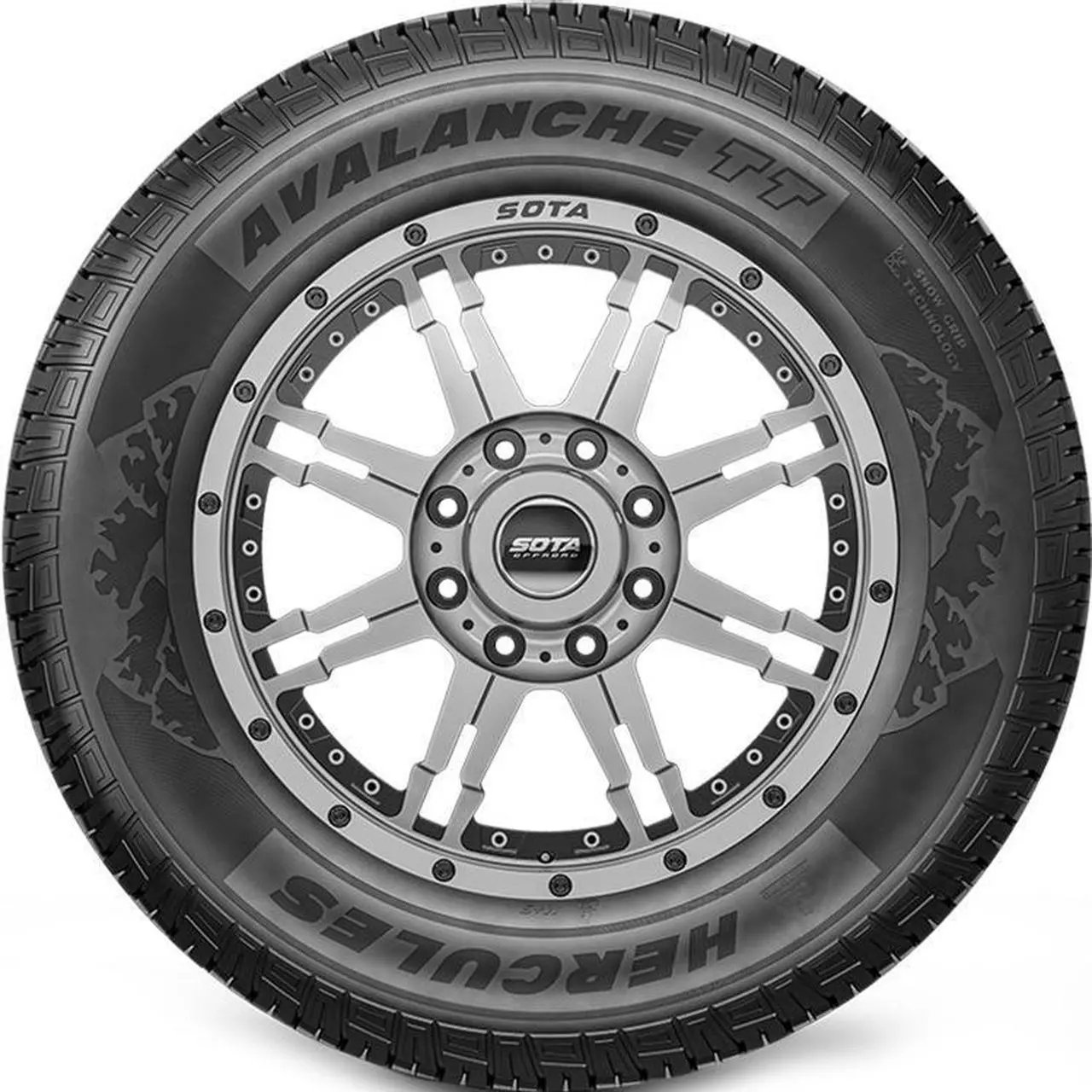 Alt view image 3 of 3 - 275/55R20 117T XL - Hercules Avalanche TT Highway Winter Tire