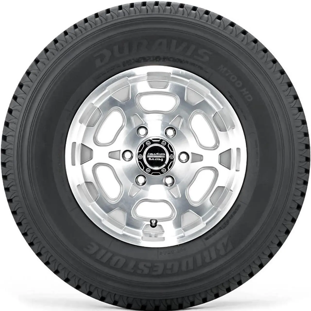 Alt view image 5 of 5 - LT265/70R17 Bridgestone Duravis M-700 118R E/10 Ply BSW Tire