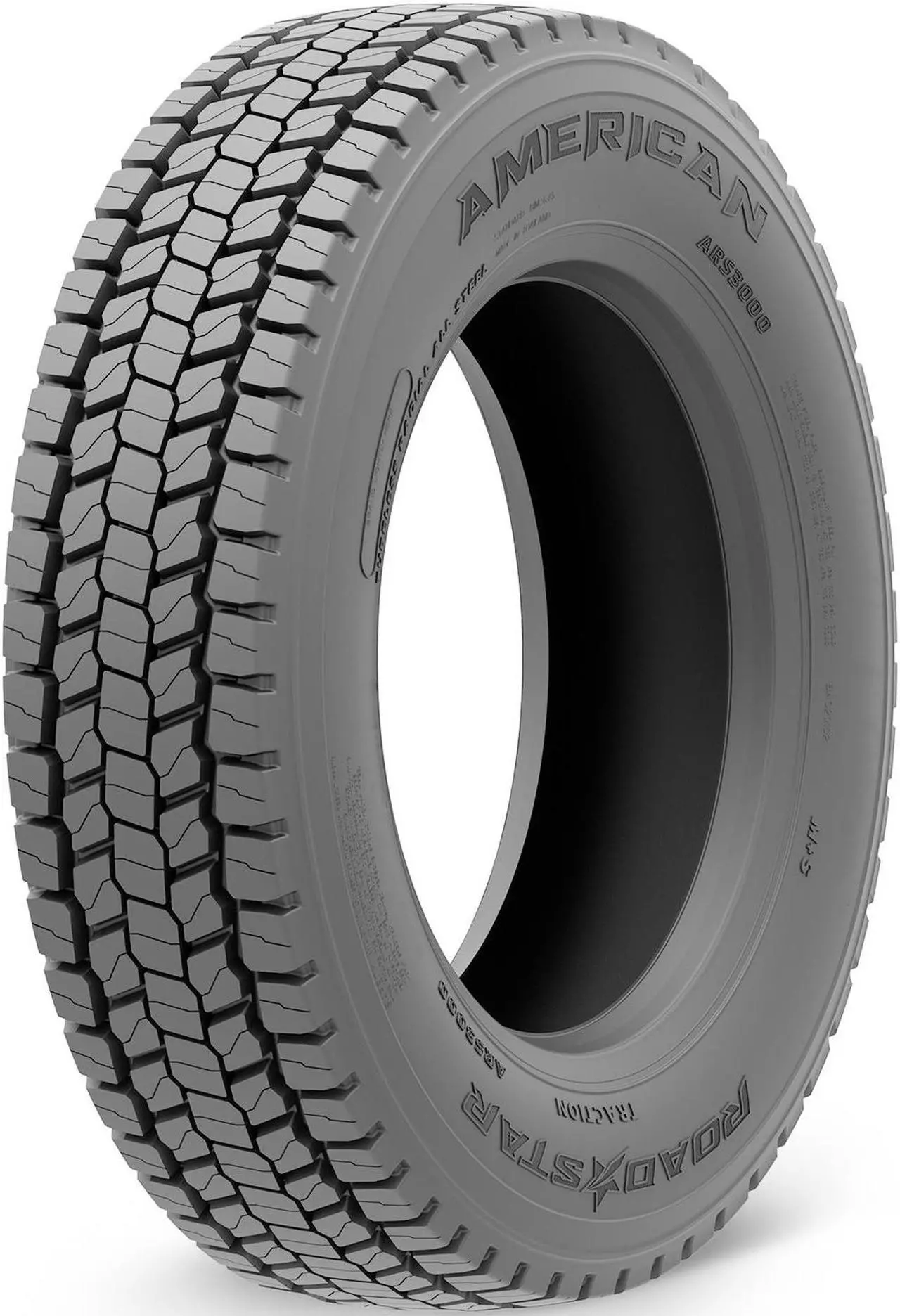 Alt view image 3 of 3 - 245/70R19.5 136/134N H (16 Ply) - American Roadstar ARS3000 Highway All Season Tire