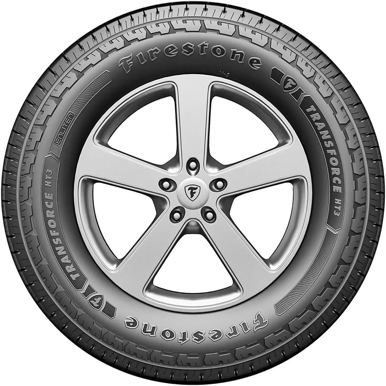 Alt view image 3 of 3 - 275/70R18 125/122S E (10 Ply) - Firestone Transforce HT3 Highway All Season Tire