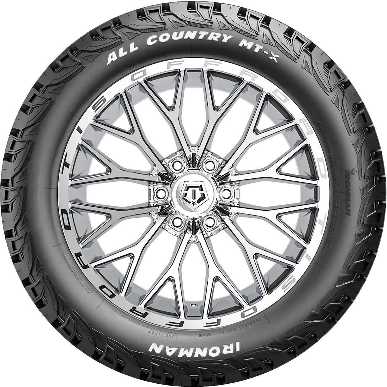 Alt view image 3 of 4 - 285/70R17 126/123Q E (10 Ply) - Ironman All Country M/T-X Extreme Terrain Tire