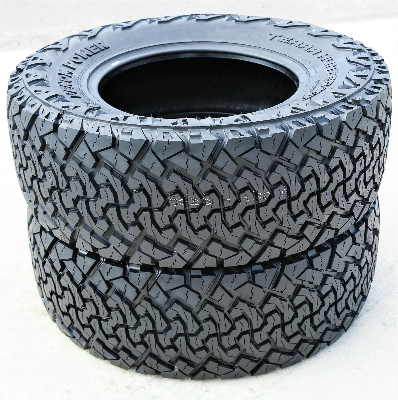Alt view image 7 of 8 - Venom Power Terra Hunter XT XT All-Terrain Mud Light Truck Radial Tire-LT22575R16 2257516 22575-16 115112S Load Range E LRE 10-Ply BSW Black Side Wall