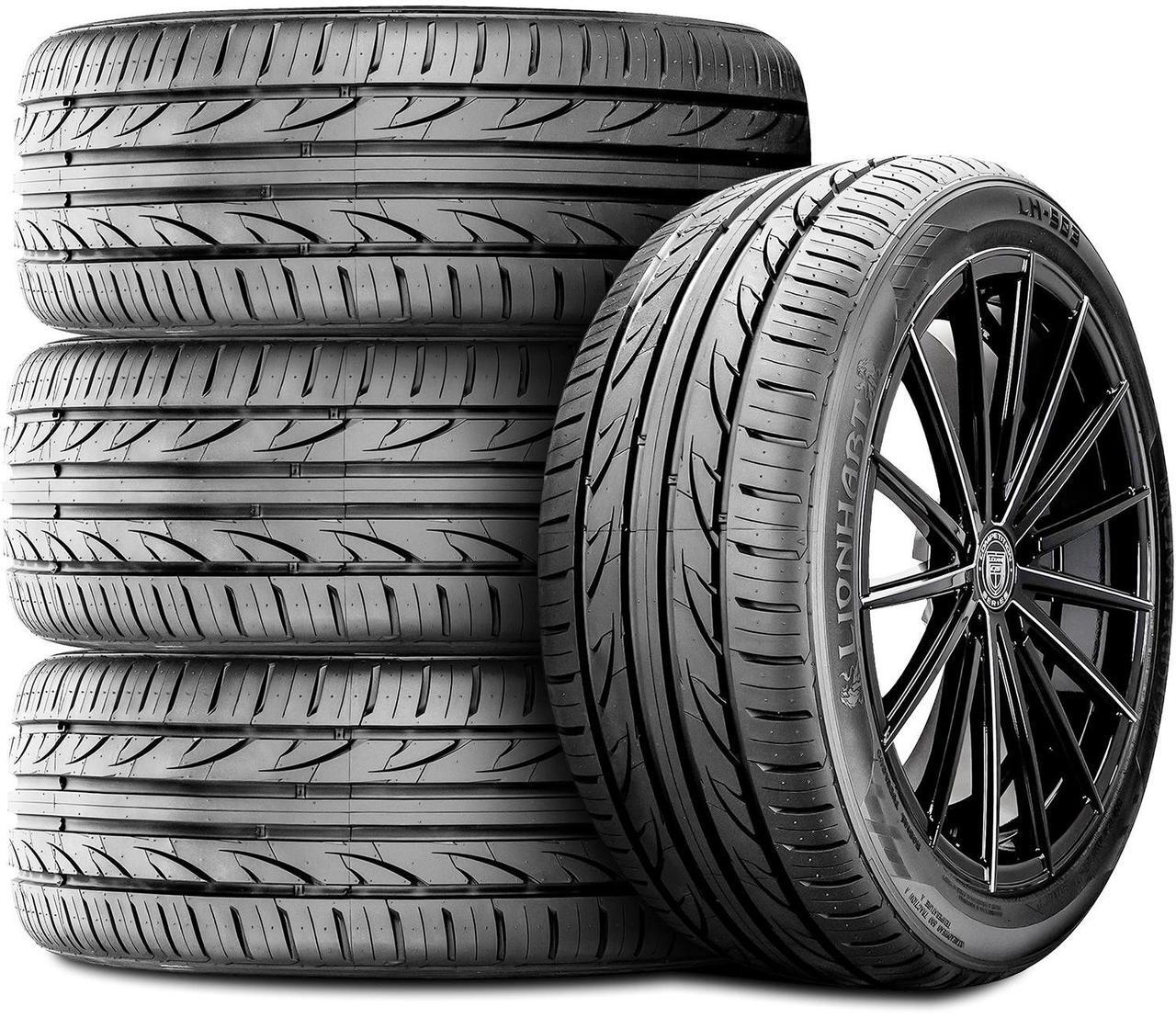 Alt view image 11 of 11 - (1) New Lionhart LH-503 225/40/18 92W All-Season Radial Tire