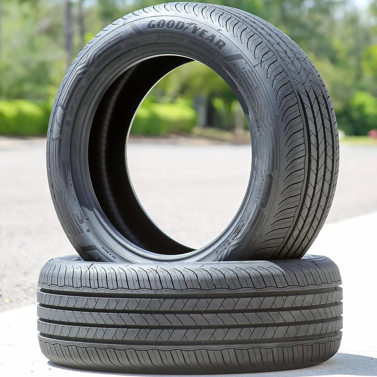 Alt view image 6 of 7 - 215/55R17 94V - Goodyear Assurance MaxGuard Performance All Season Tire
