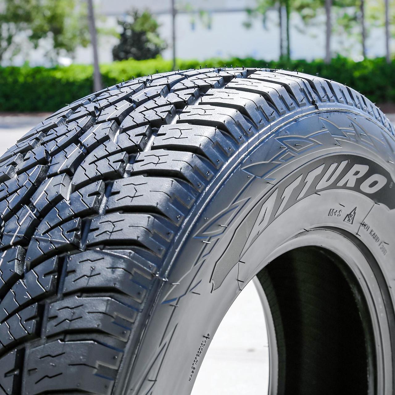 Alt view image 2 of 7 - 245/75R17 121/118S E (10 Ply) - Atturo Trail Blade A/T All-Terrain Tire