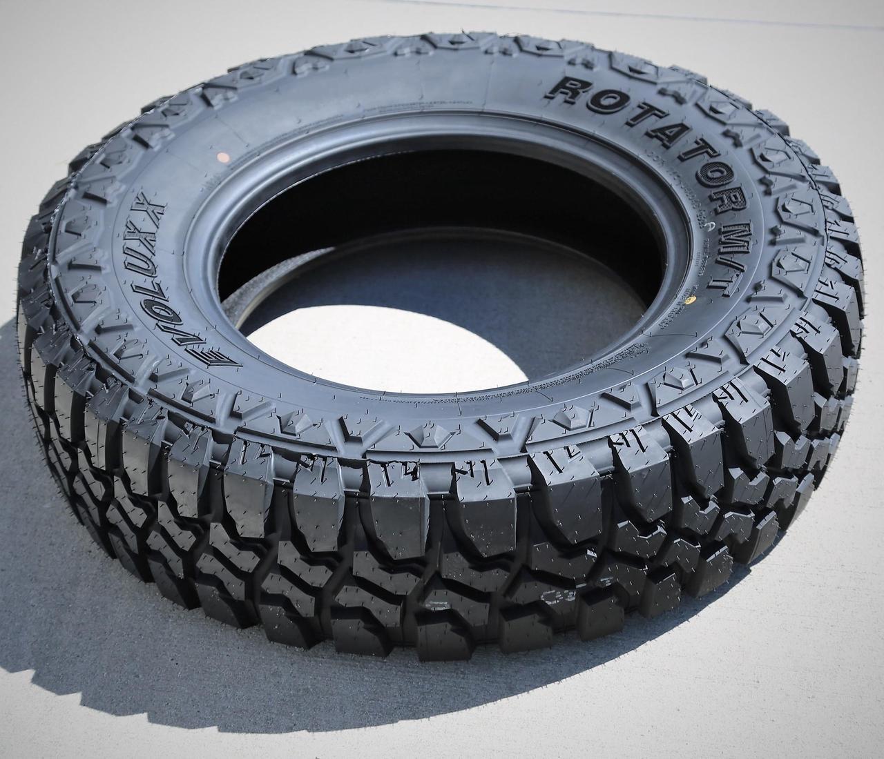 Alt view image 2 of 7 - 285/70R17 121/118Q E (10 Ply) - Evoluxx Rotator M/T Mud Tire
