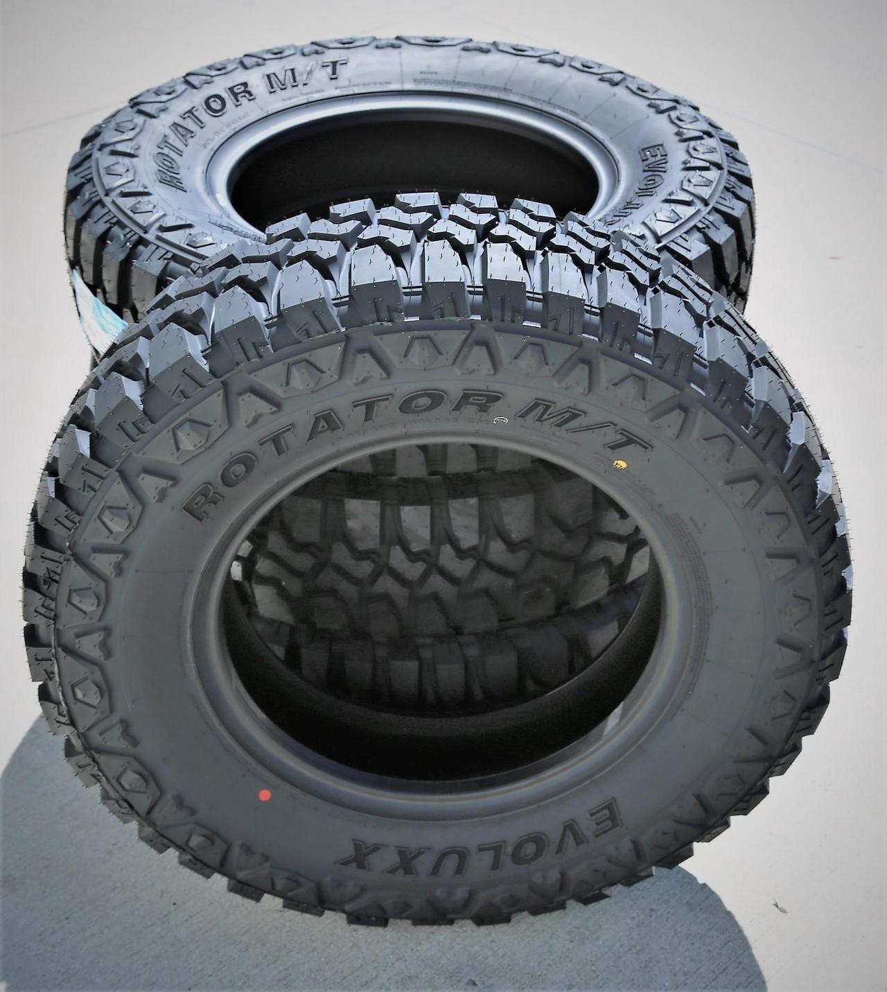 Alt view image 3 of 7 - 285/70R17 121/118Q E (10 Ply) - Evoluxx Rotator M/T Mud Tire