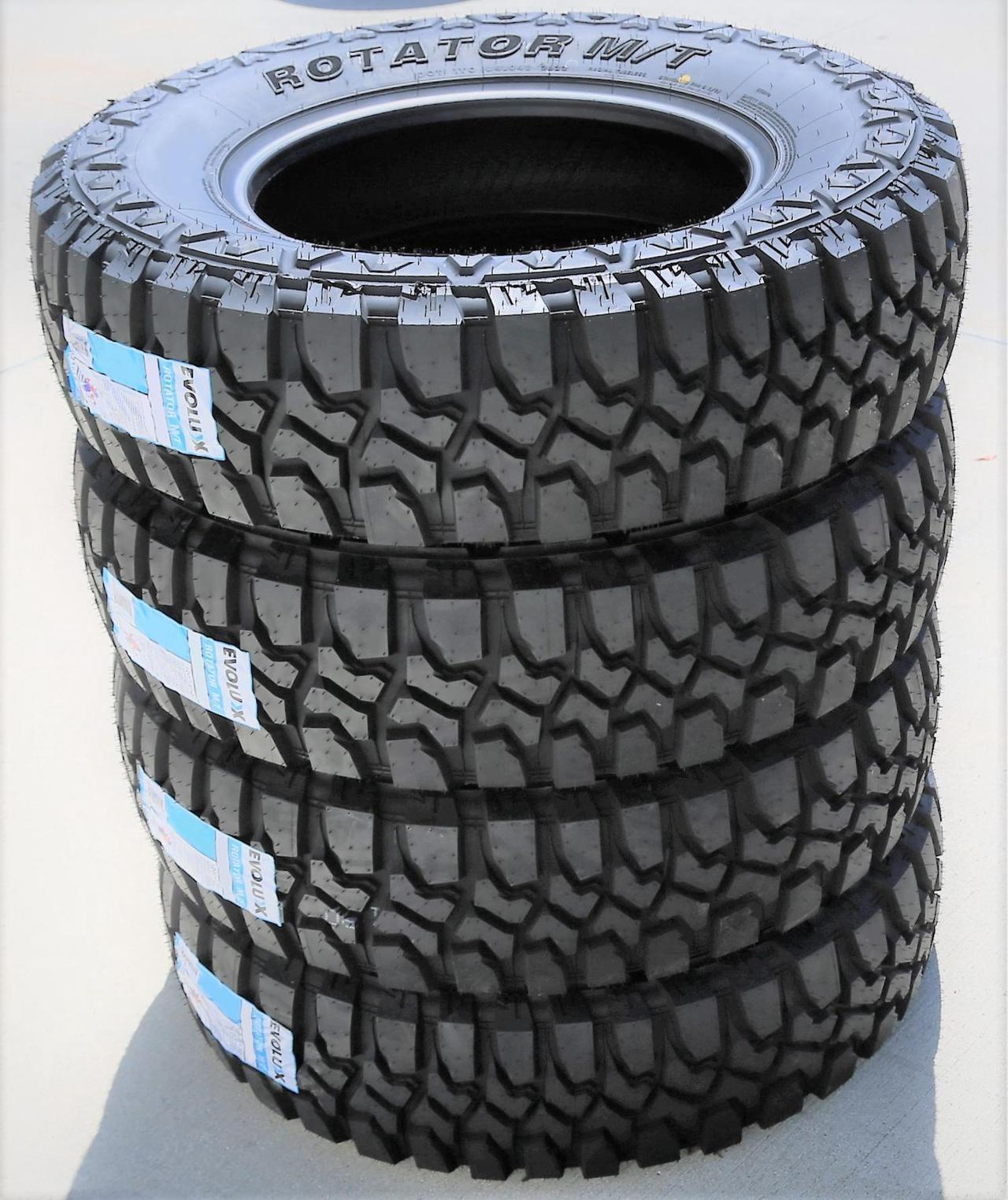 Alt view image 7 of 7 - 285/70R17 121/118Q E (10 Ply) - Evoluxx Rotator M/T Mud Tire