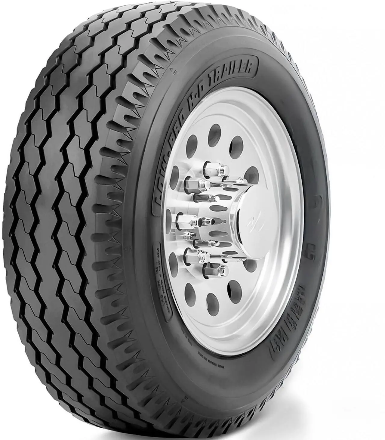 Alt view image 3 of 3 - 225/75D14.5 125L G (14 Ply) - Hercules Low-Pro H-D Highway All Season Tire