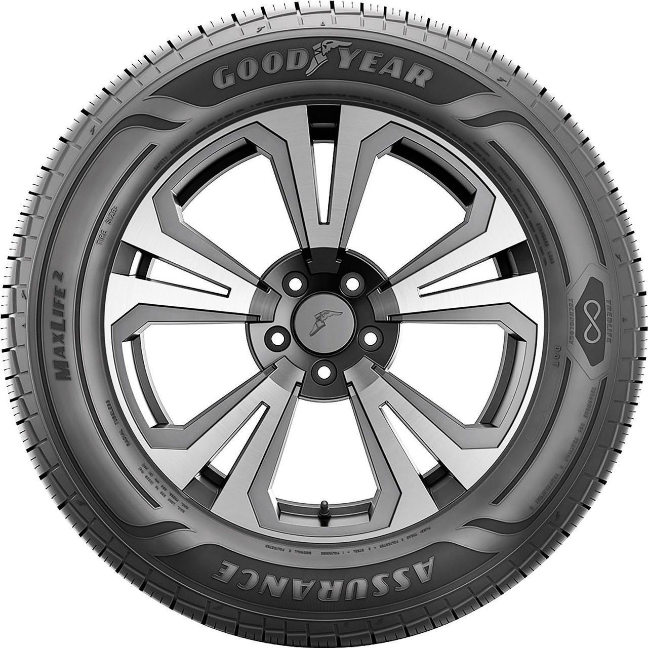 Alt view image 3 of 3 - 225/50R17 98V XL - Goodyear Assurance MaxLife 2 Touring All Season Tire