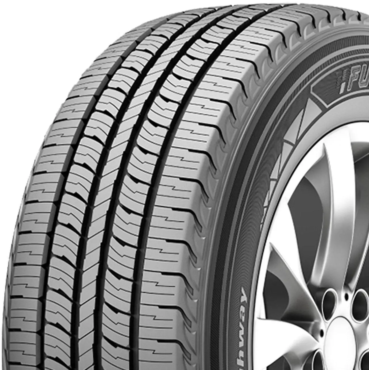Alt view image 2 of 3 - 255/75R17 115S - Fuzion Highway All Season Tire