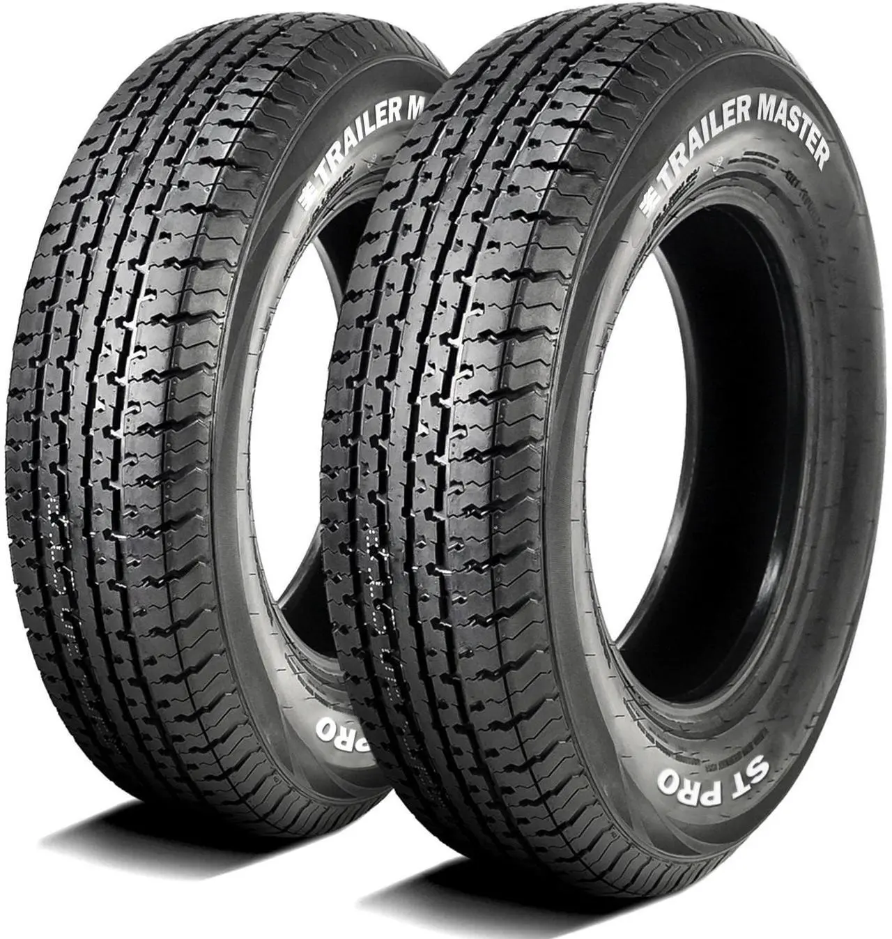 Alt view image 5 of 6 - 205/75R14 C (6 Ply) - Trailer Master ST PRO Steel Belted Highway All Season Tire