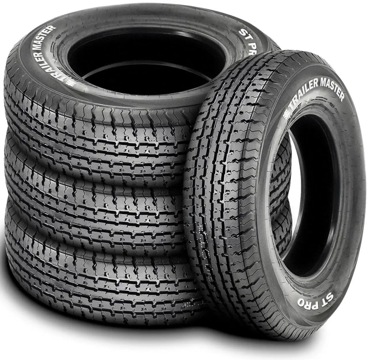 Alt view image 6 of 6 - 205/75R14 C (6 Ply) - Trailer Master ST PRO Steel Belted Highway All Season Tire