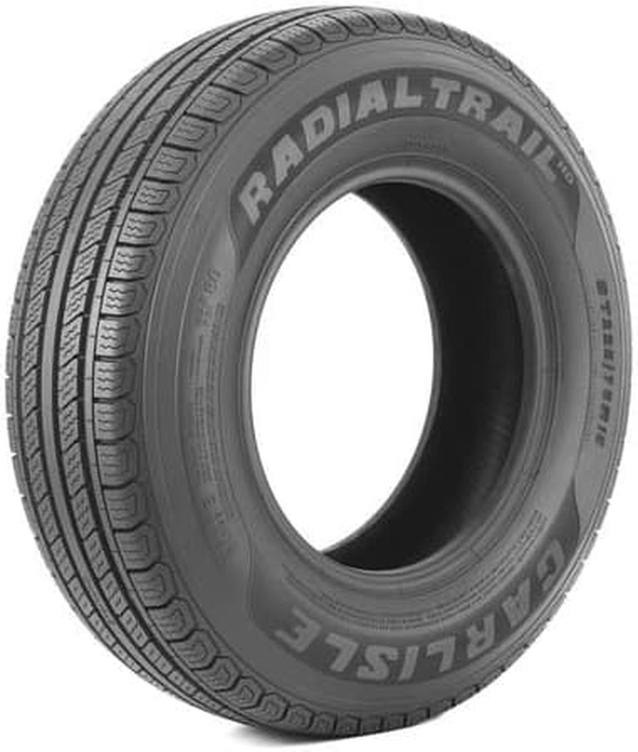 Alt view image 2 of 12 - New Carlisle Radial Trail HD Trailer Tire Only ST175/80R13 175 80 13 8PR LRD