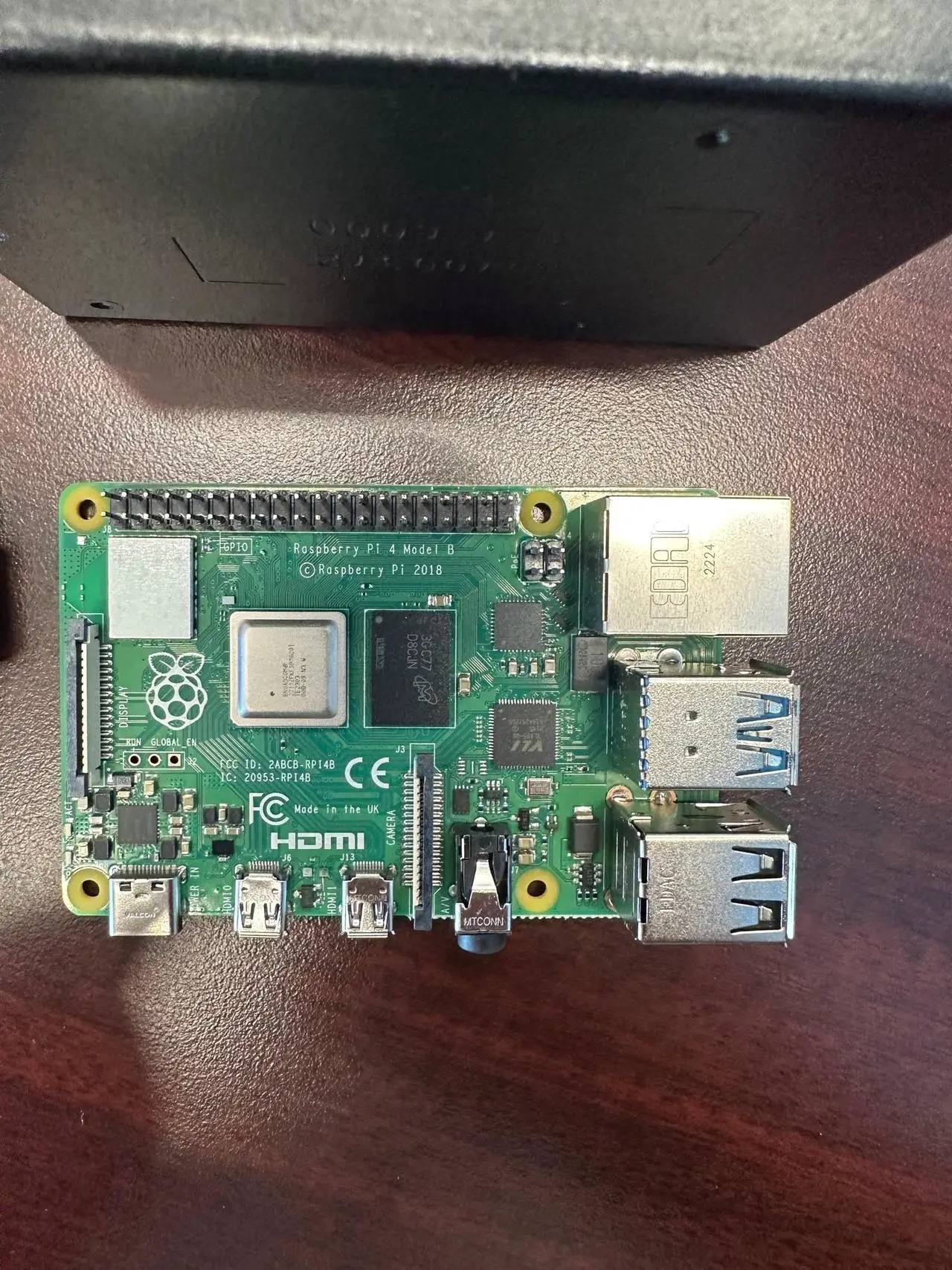 Alt view image 3 of 7 - Raspberry Pi 4 Model B Quad Core 64 Bit WiFi Bluetooth (8GB) with Case, Power supply, Heatsinks