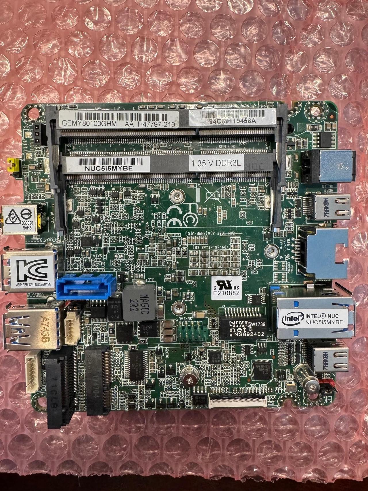 Alt view image 8 of 10 - Intel NUC (Next Unit of Computing) BLKNUC5i5MYBE NUC  w/ vPro Kit (Maple Canyon)
