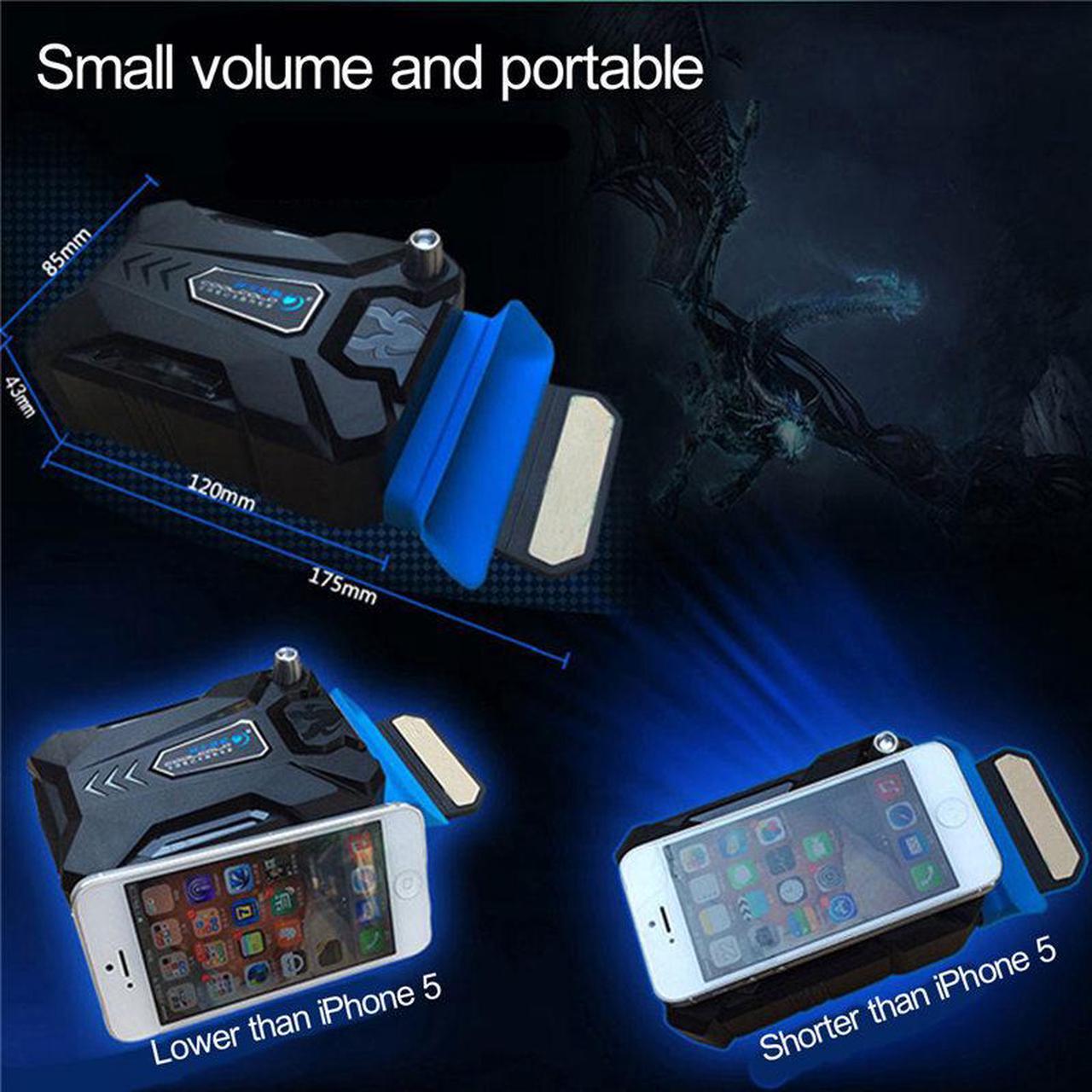 Alt view image 6 of 7 - Portable Laptop Cooling Fan Notebook Radiator Vacuum Cooler Mute Air Extracting Fast Dropdown CPU Temperature Cooling Pad External USB Laptop Cooling