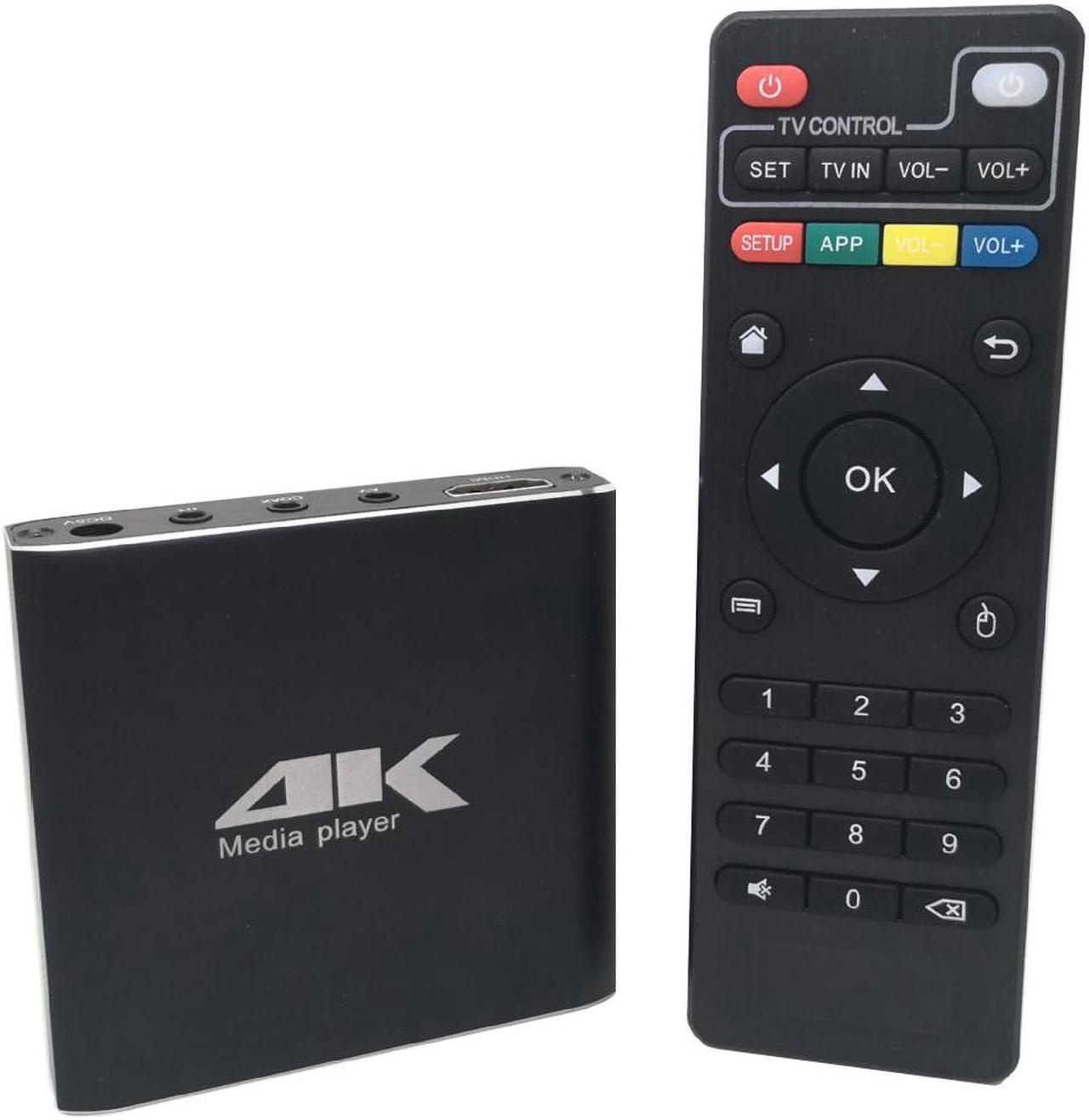 Main image of Mini 4K Advertising Player With TF/AV/HDMI/USB Disk 1080P Full HD Media Player Supports MKV video & Blu-ray movies External HDD Multimedia Player for Splicing Screen/Projector