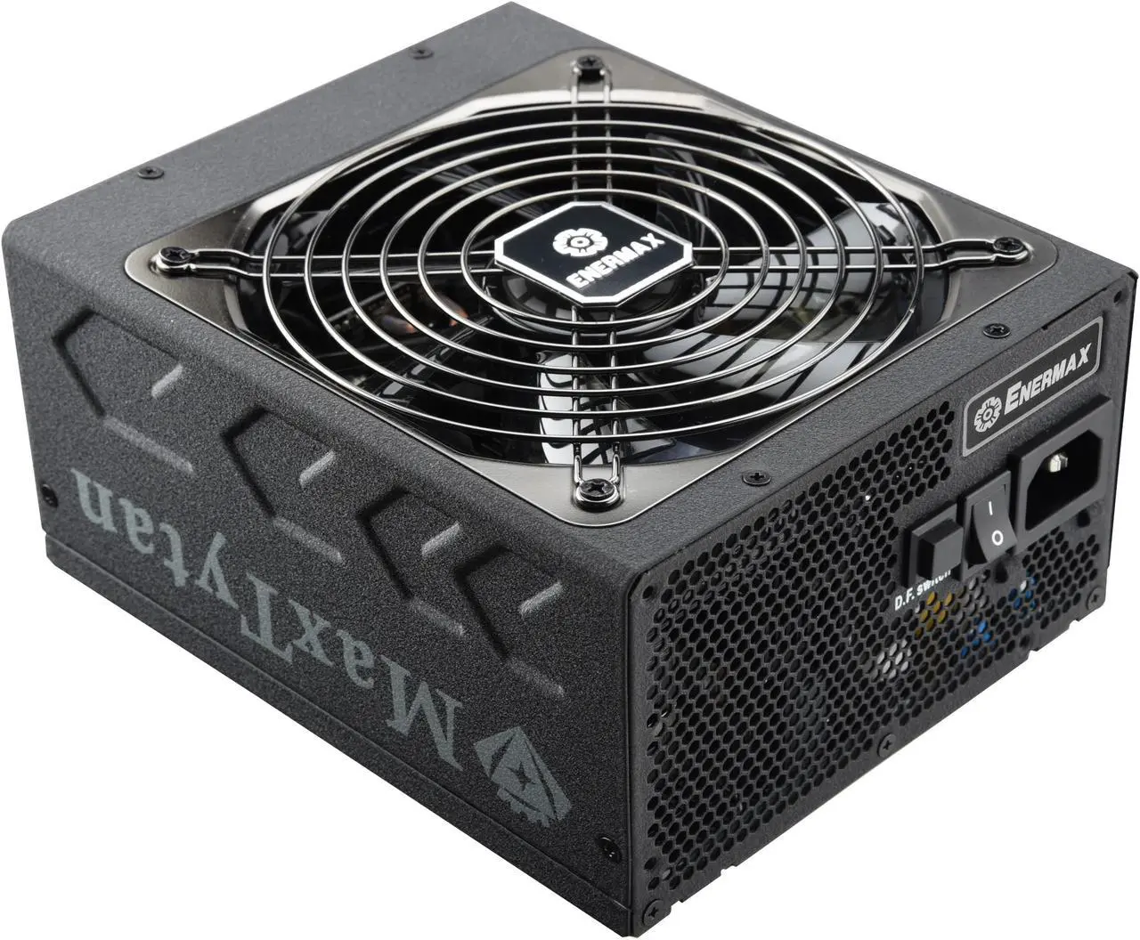 Alt view image 3 of 13 - Enermax MaxTytan 80 PLUS Titanium certified Full Modular 800W Power Supply with Amazing DFR Tech and D.F. switch, Individual Sleeved Cable, Smart Semi-fanless function, 10 years Warranty, EMT800EWT