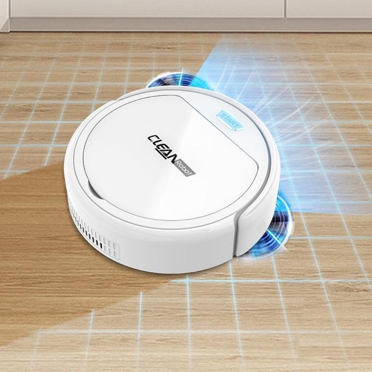 Alt view image 3 of 7 - Household Intelligent Automatic Sweeping Robot Upgrade Four Motors (White)