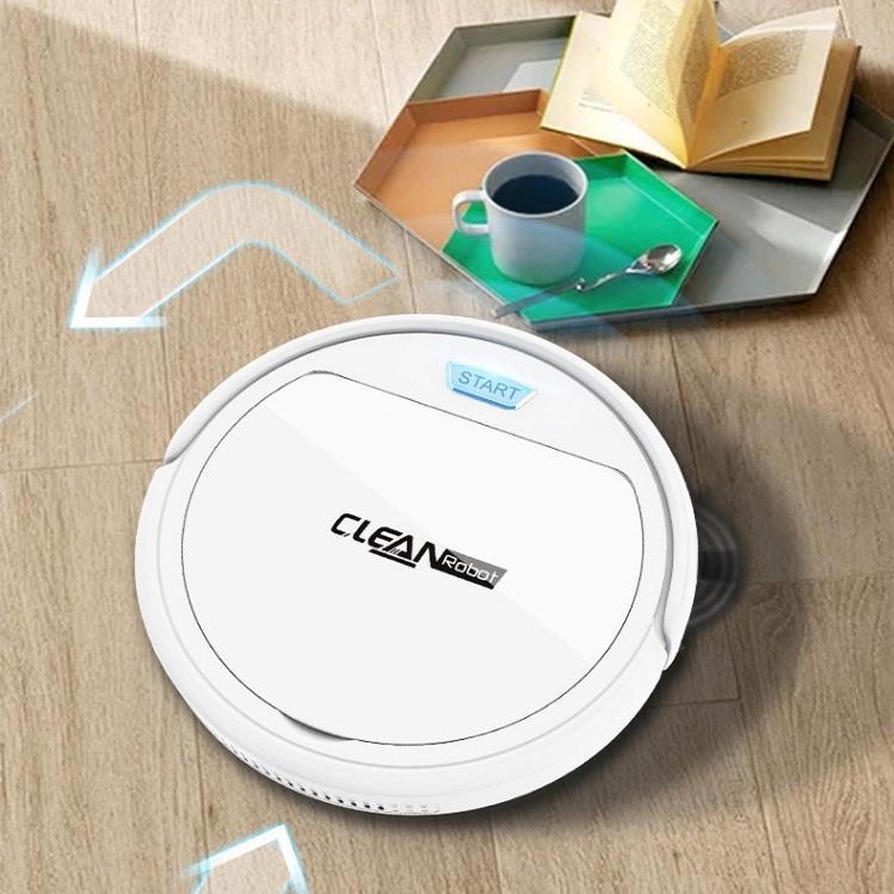 Alt view image 4 of 7 - Household Intelligent Automatic Sweeping Robot Upgrade Four Motors (White)