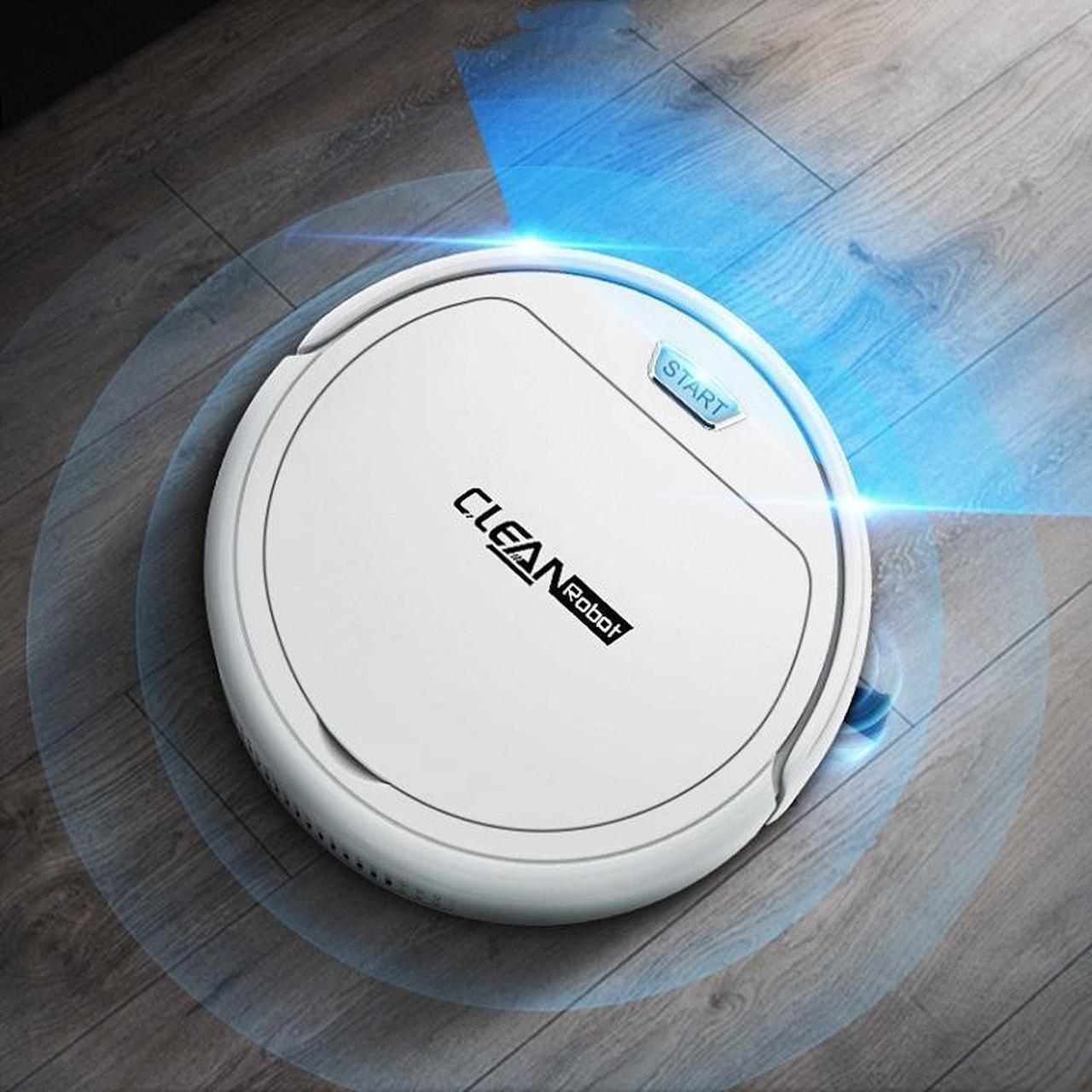 Alt view image 7 of 7 - Household Intelligent Automatic Sweeping Robot Upgrade Four Motors (White)