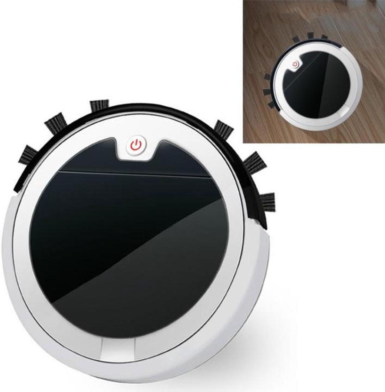 Main image of Home Smart Sweeping Robot Planning Route Remote Control Large Suction Cleaner Sweeper (White Black)