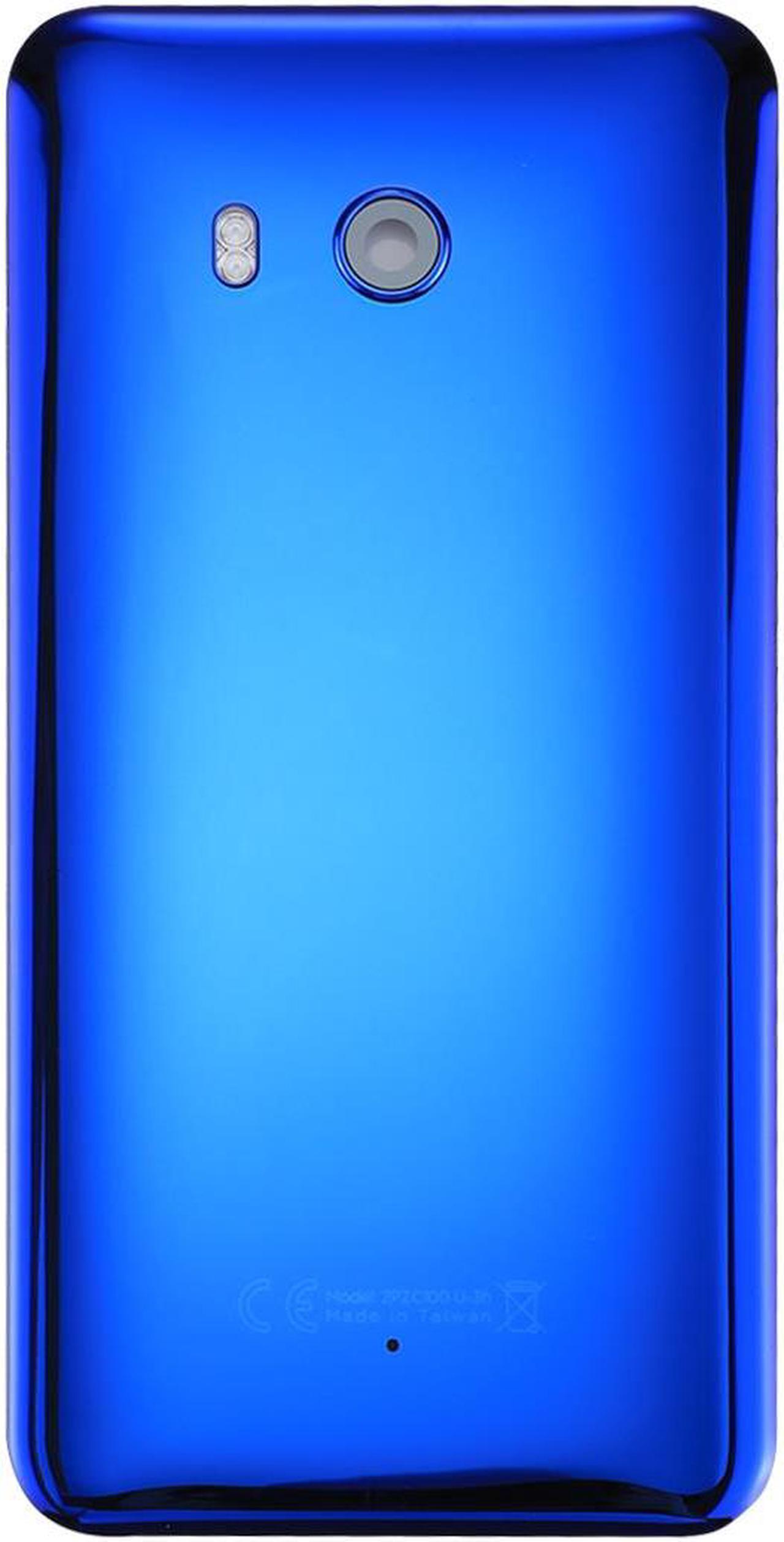 LCD Screen and Digitizer Full Assembly with Frame for HTC U11(Blue)