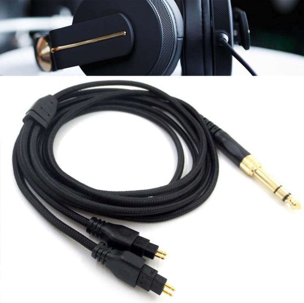 Alt view image 4 of 5 - ZS0204 Headphone Audio Cable for Sennheiser HD580 HD600 HD650 HD660S (Black)