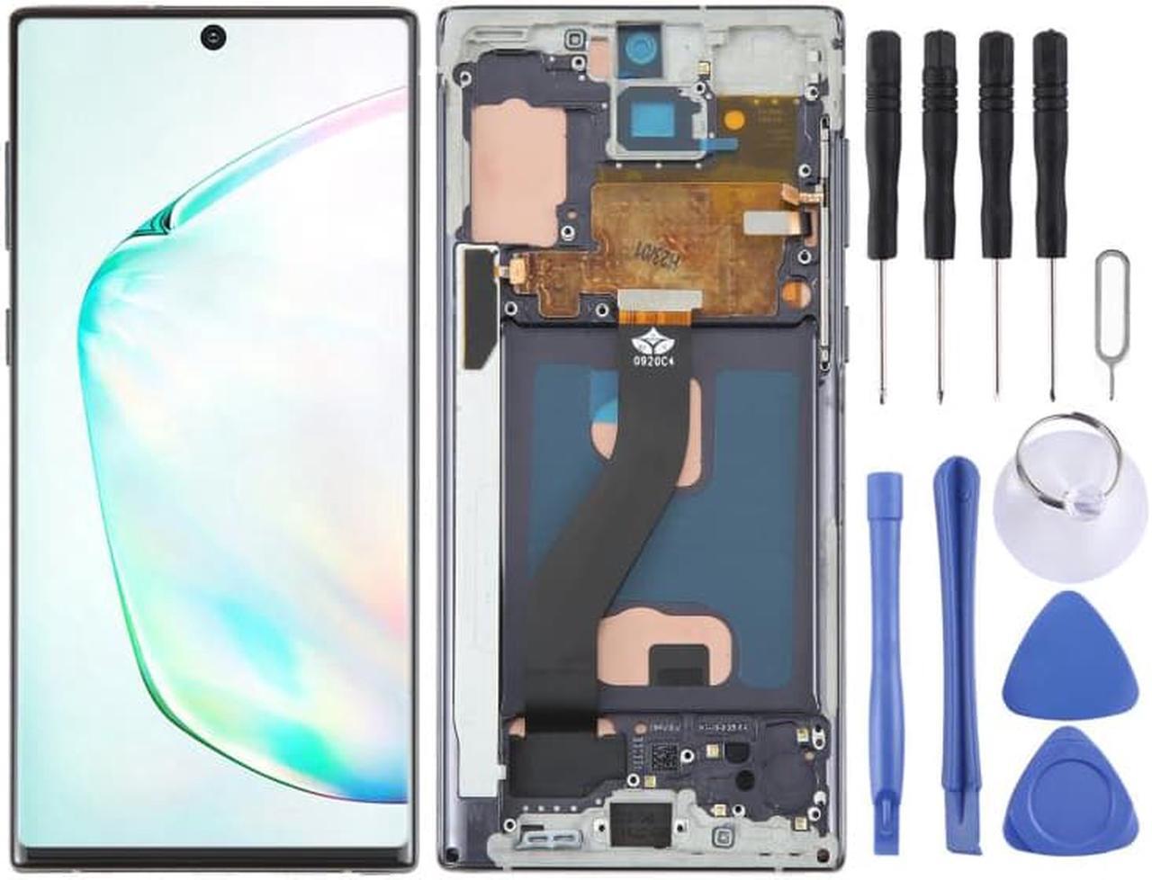 Main image of TFT Material LCD Screen for Samsung Galaxy Note10 Digitizer Full Assembly With Frame/Handwriting, Not Supporting Fingerprint Identification