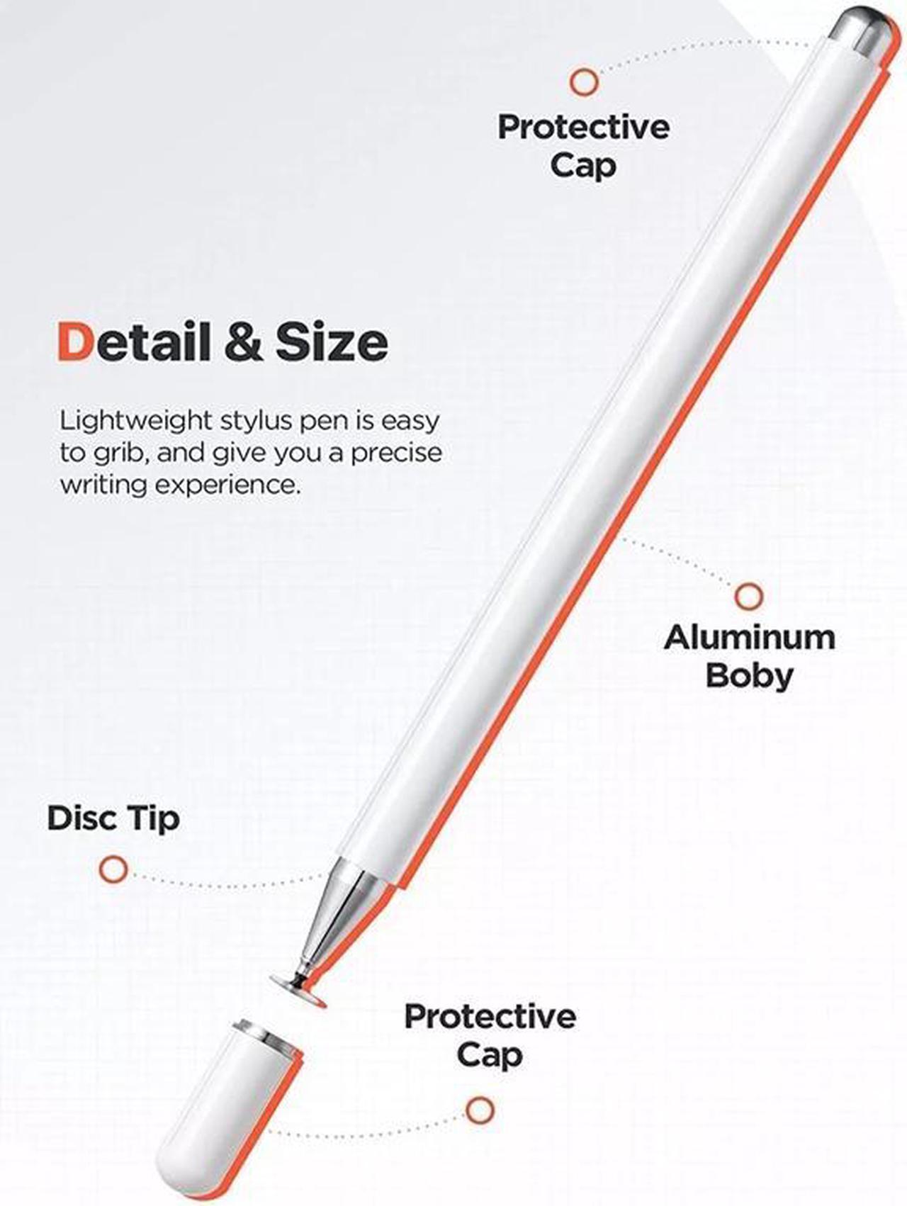 Alt view image 3 of 7 - AT-29 High Accuracy Single Use Magnetic Suction Passive Capacitive Pen Mobile Phone Touch Stylus