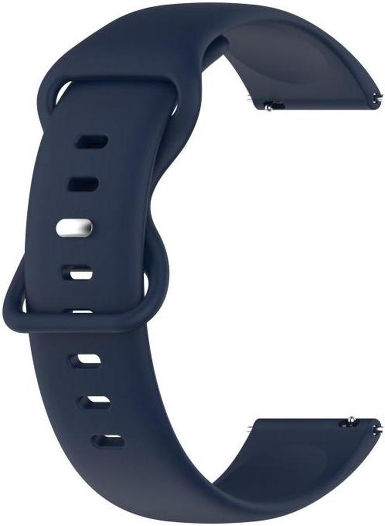 Main image of For Garmin Forerunner 245 Music 20mm Solid Color Silicone Watch Band
