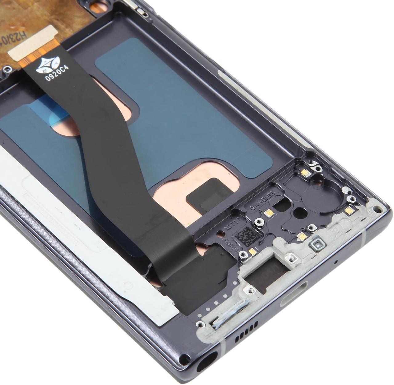 Alt view image 4 of 4 - TFT Material LCD Screen for Samsung Galaxy Note10 Digitizer Full Assembly With Frame/Handwriting, Not Supporting Fingerprint Identification