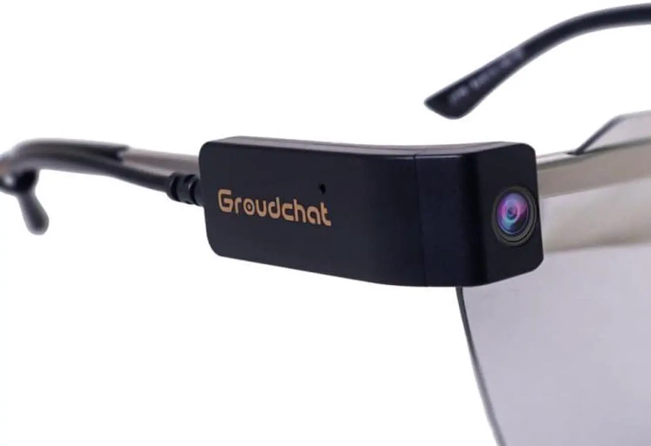 Main image of Groudchat JP1DV1 1080P HD Smart Camera Mobile Phone USB Live Camera for Glasses Legs, Built-in and
