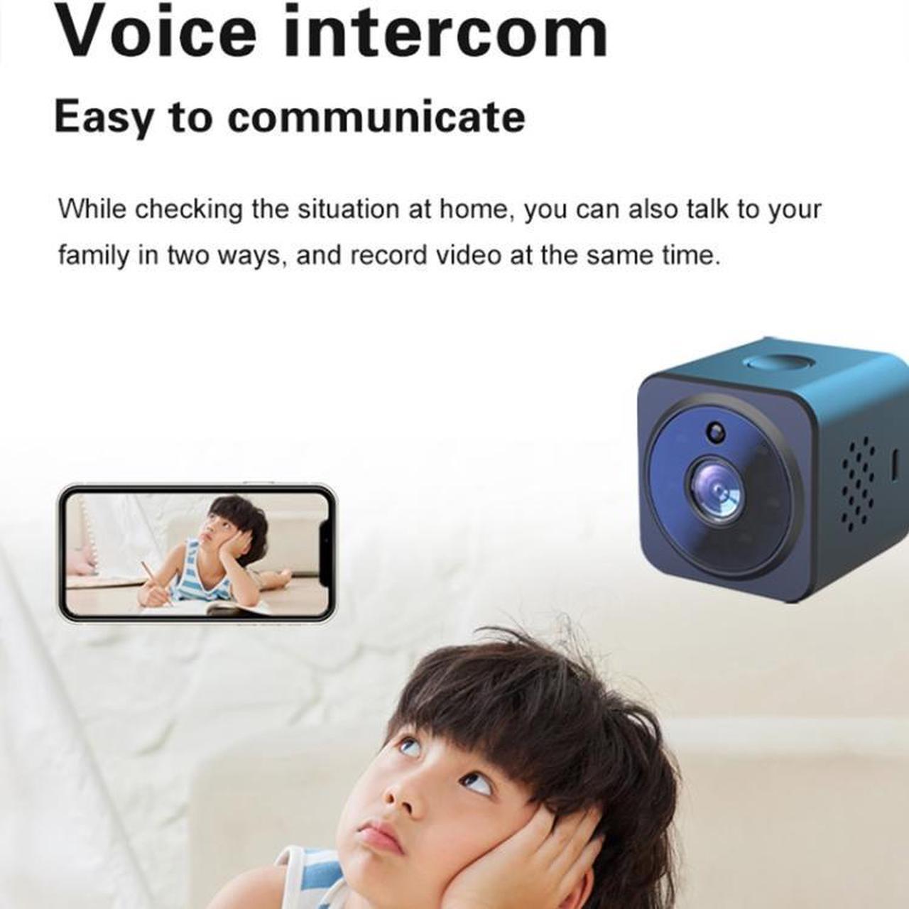 Alt view image 5 of 7 - AS02 Home Security Infrared Night Vision Wireless Voice Intercom Small Camera