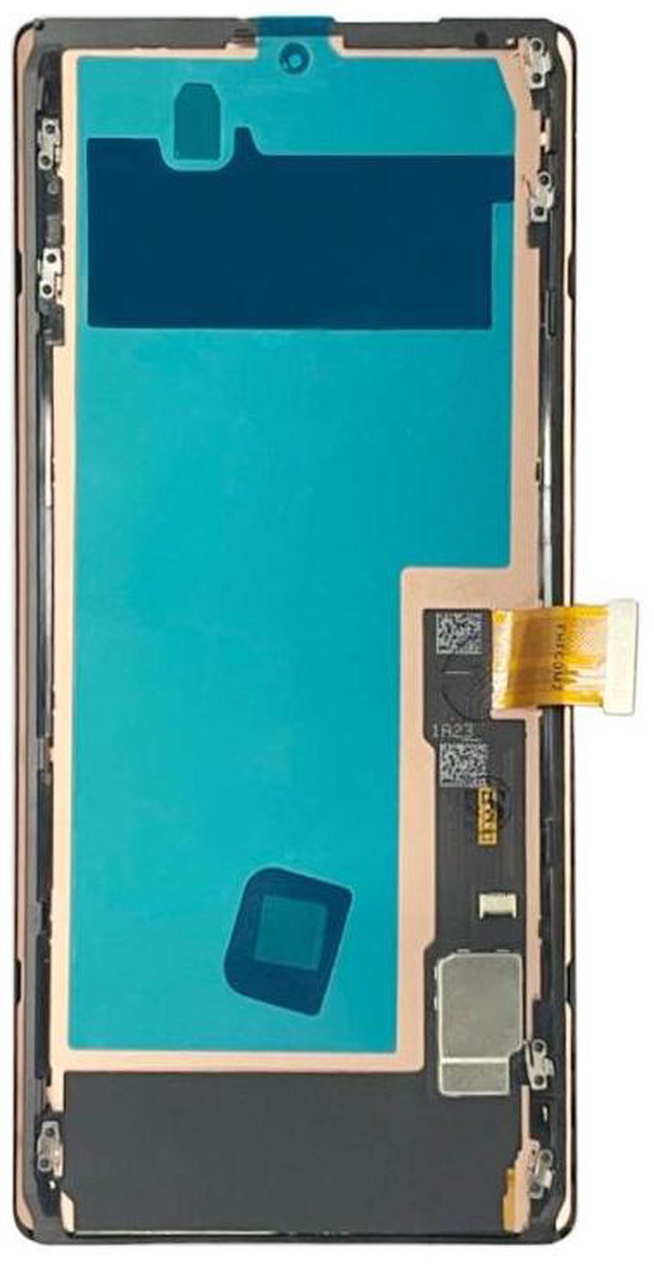 Alt view image 3 of 7 - OLED Material LCD Screen for Google Pixel 6 Pro G8VOU Digitizer Full Assembly With Frame