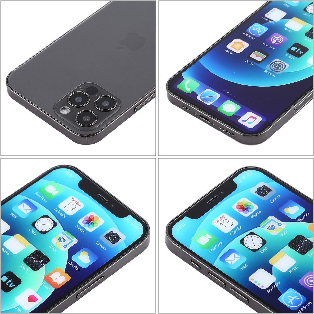 Alt view image 5 of 6 - Non-Working Dummy Fake Color Screen iPhone 12 Pro Max  Display Model   (6.7 inch) (Grey)